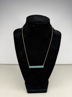 Bomb party OG necklace bar necklace gold plating